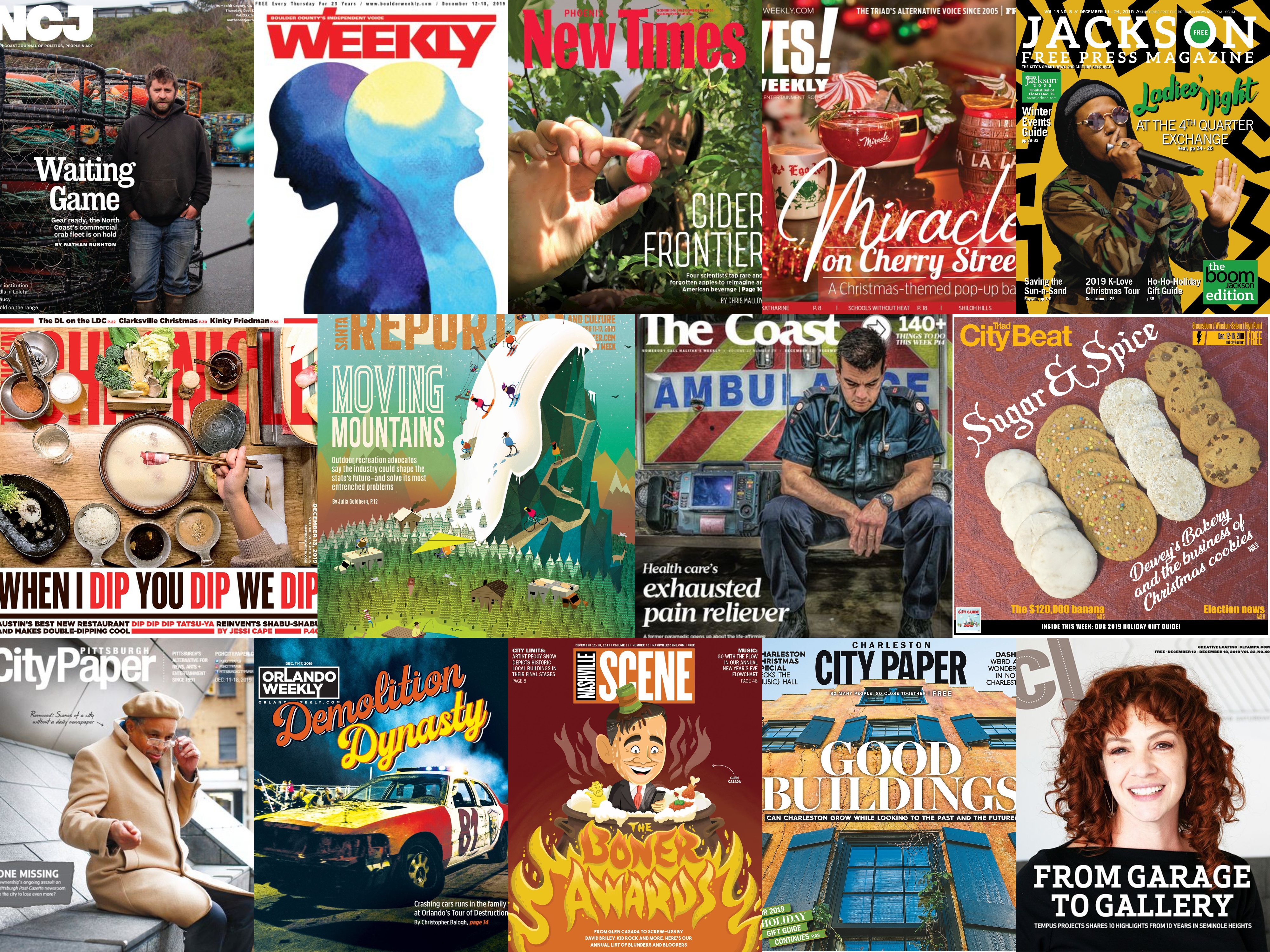 Read more about the article Cover Show: December 9 – 13, 2019