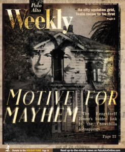 Palo Alto Weekly Cover