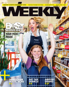 Boulder Weekly Cover