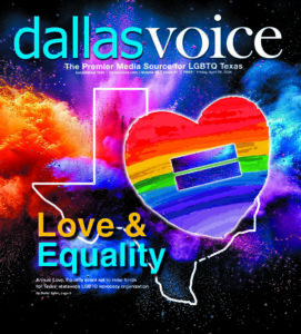 Dallas Voice Cover