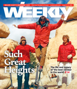 Boulder Weekly Cover