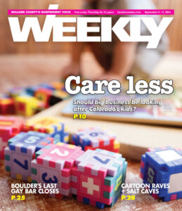 Boulder Weekly Cover