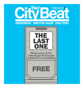 Triad City Beat Cover