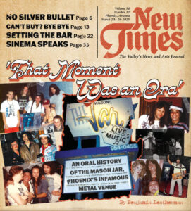 Phoenix New Times Cover