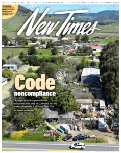 New Times San Luis Obispo Cover