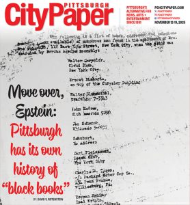 Pittsburgh City Paper Cover