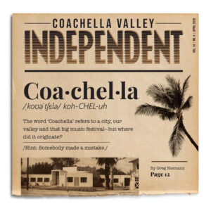 Coachella Valley Independent Cover