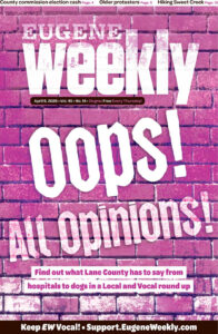 Eugene Weekly Cover