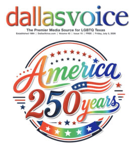 Dallas Voice Cover