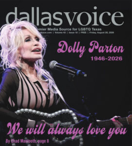 Dallas Voice Cover
