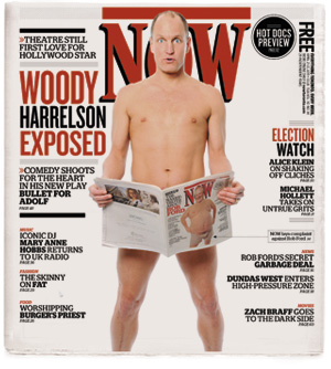 Read more about the article Woody Harrelson and NOW Tweak Toronto Mayor on This Week’s Cover