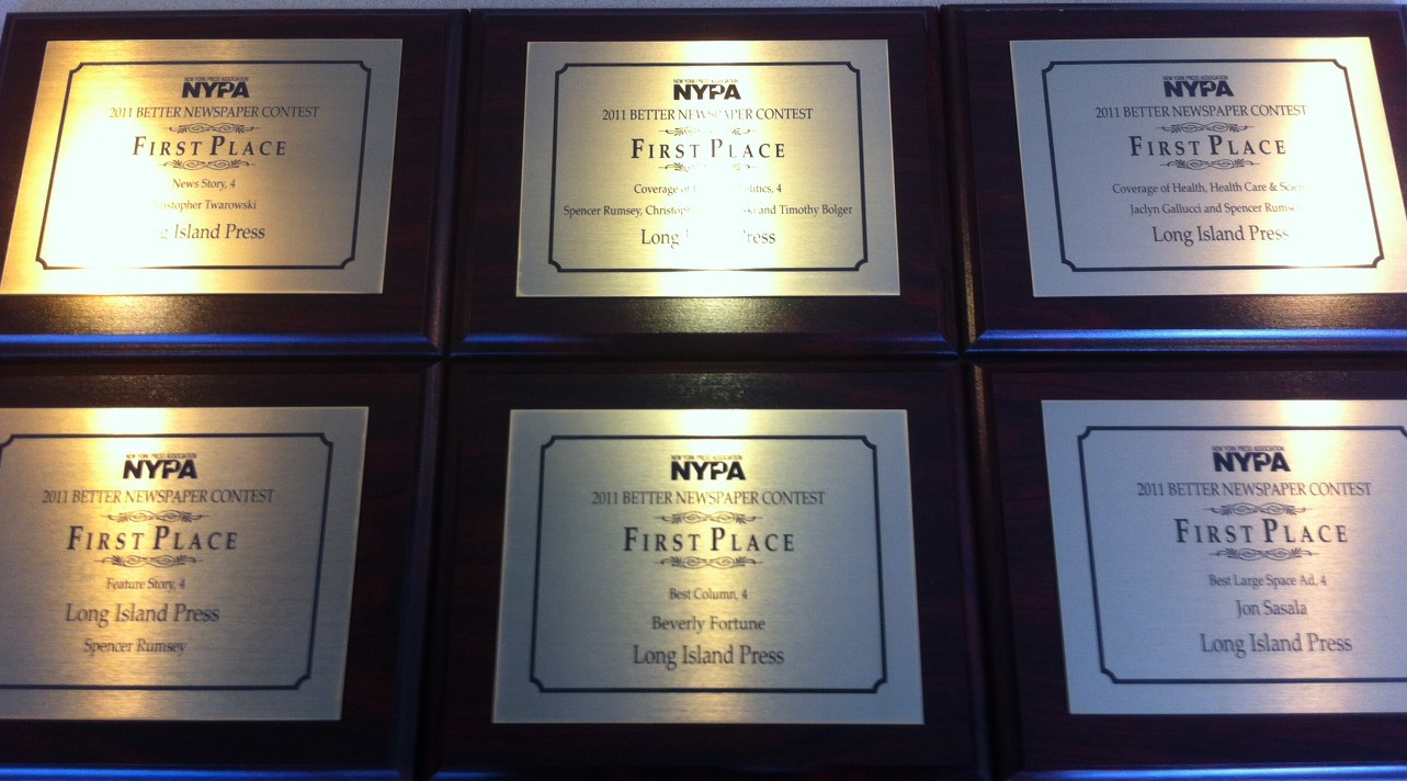 Read more about the article Long Island Press Wins 19 NY Press Association Awards
