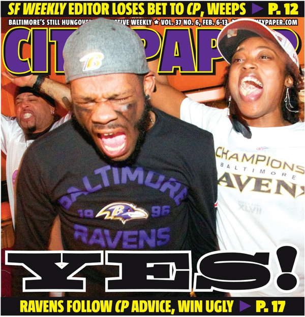 Read more about the article SF Weekly Loses Super Bowl Bet With Baltimore City Paper