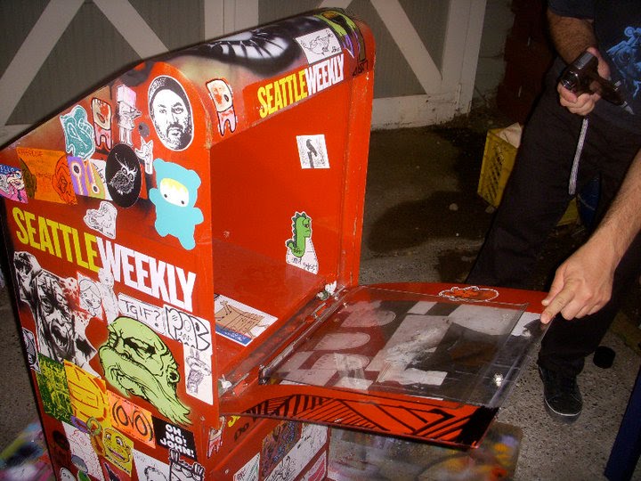 Read more about the article Serial Vandal Targeting Alt-Weekly Newsracks in Seattle