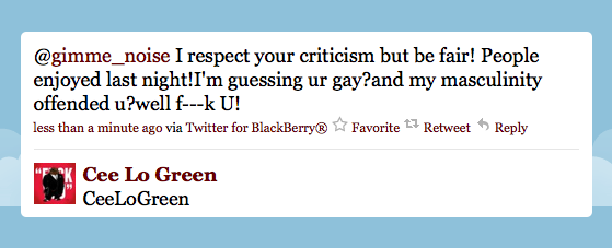 Read more about the article Singer Cee-Lo Green (Sort Of ) Apologizes for Calling City Pages Music Critic “Gay”