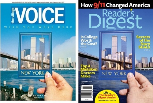 Read more about the article Reader’s Digest Reprises Village Voice 9/11 Cover