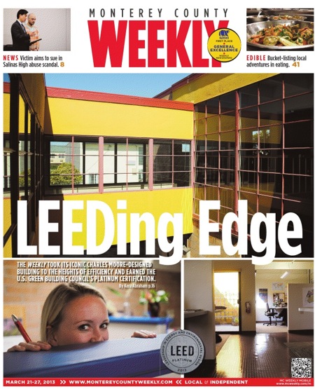 Read more about the article Monterey County Weekly Building Obtains LEED Platinum Rating