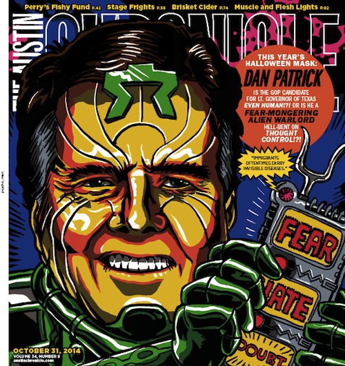Read more about the article Austin Chronicle Releases Annual Halloween Mask Featuring State Sen. Dan Patrick