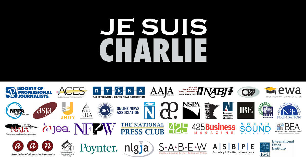 Read more about the article AAN Joins SPJ, 34 Other Media Orgs in Support of ‘Je Suis Charlie’